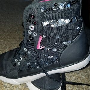 Rare. Pastry sequin high tops